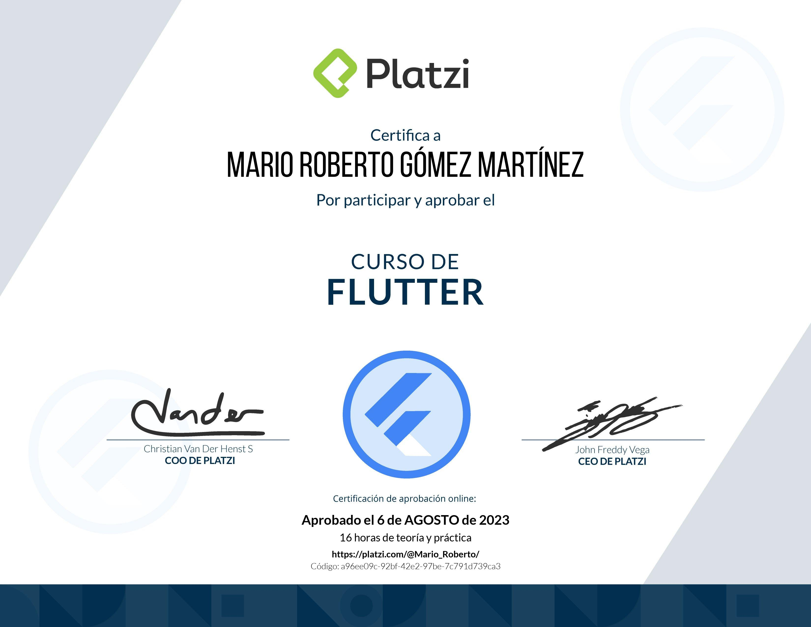 Diploma Flutter