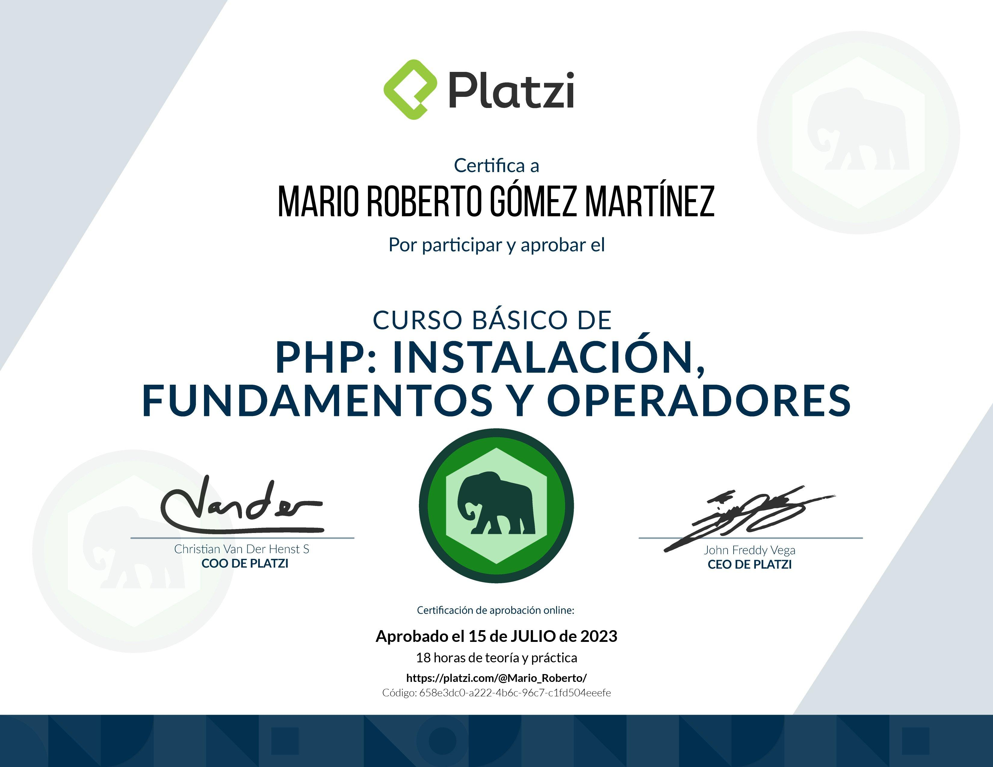 Diploma Php