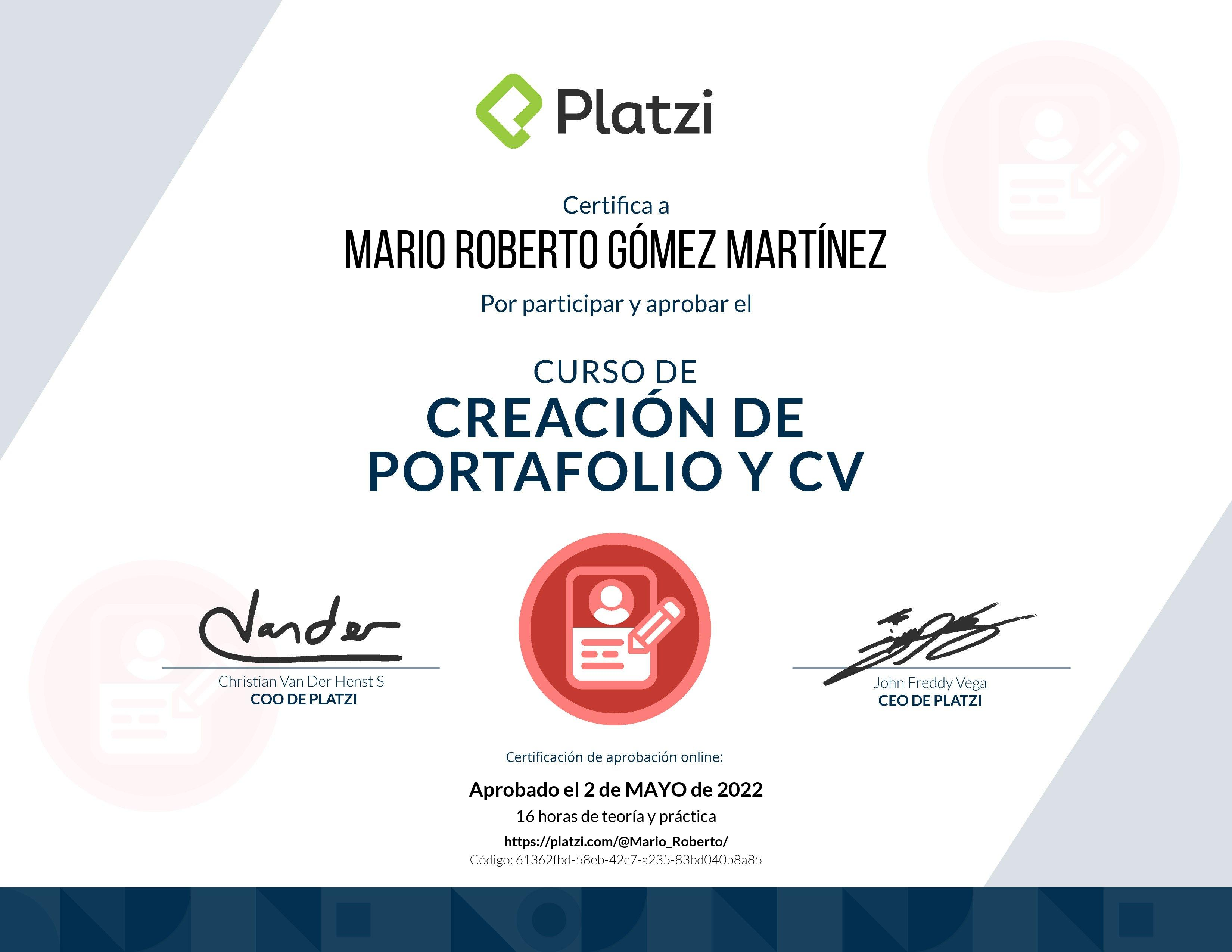 Diploma Portafolios