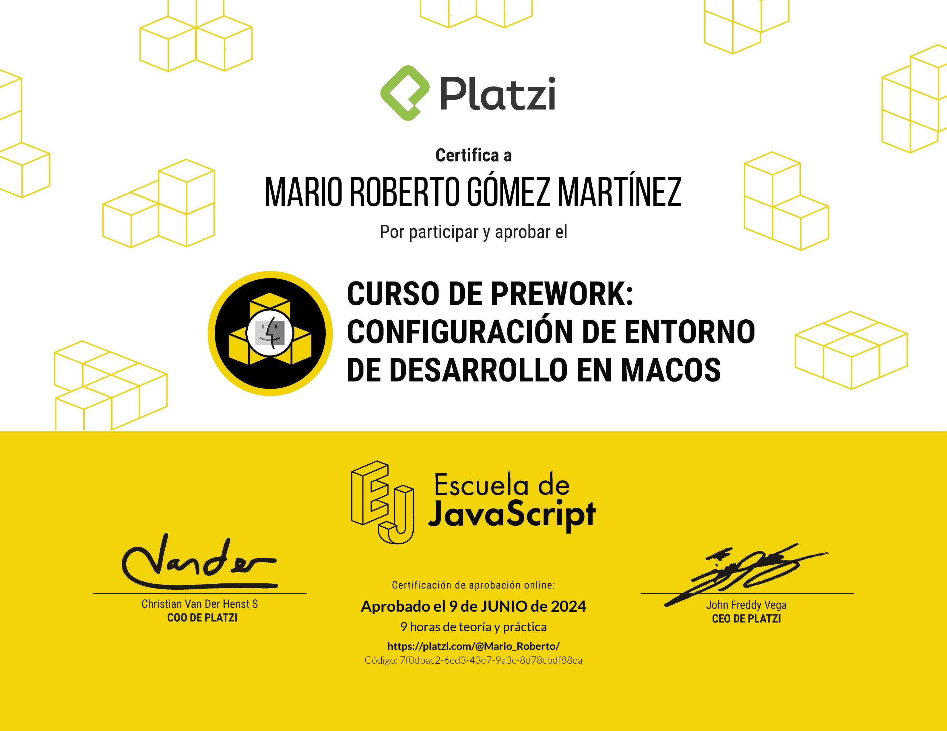 Diploma Prowork MacOS